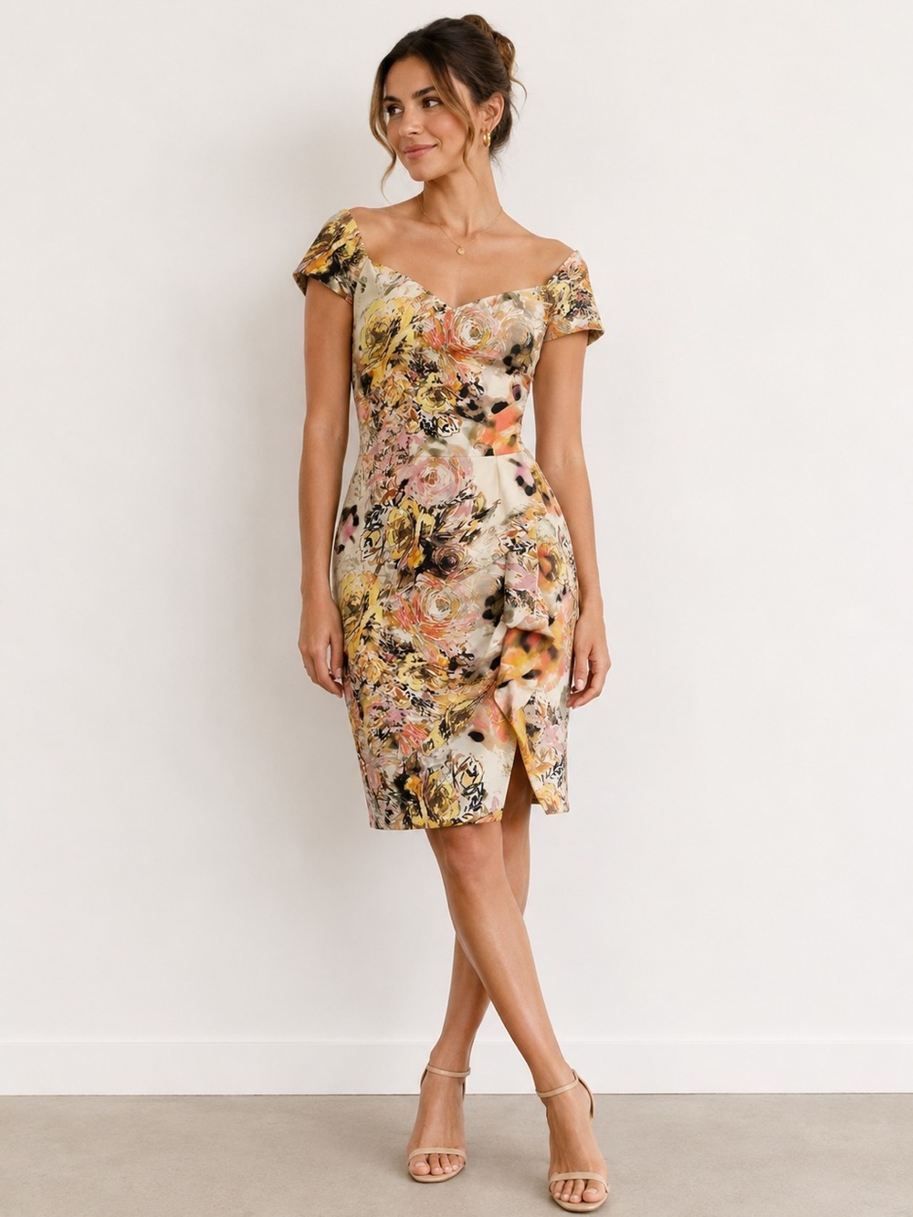 La Petite Robe Di Chiara Boni Floral Mini Dress
